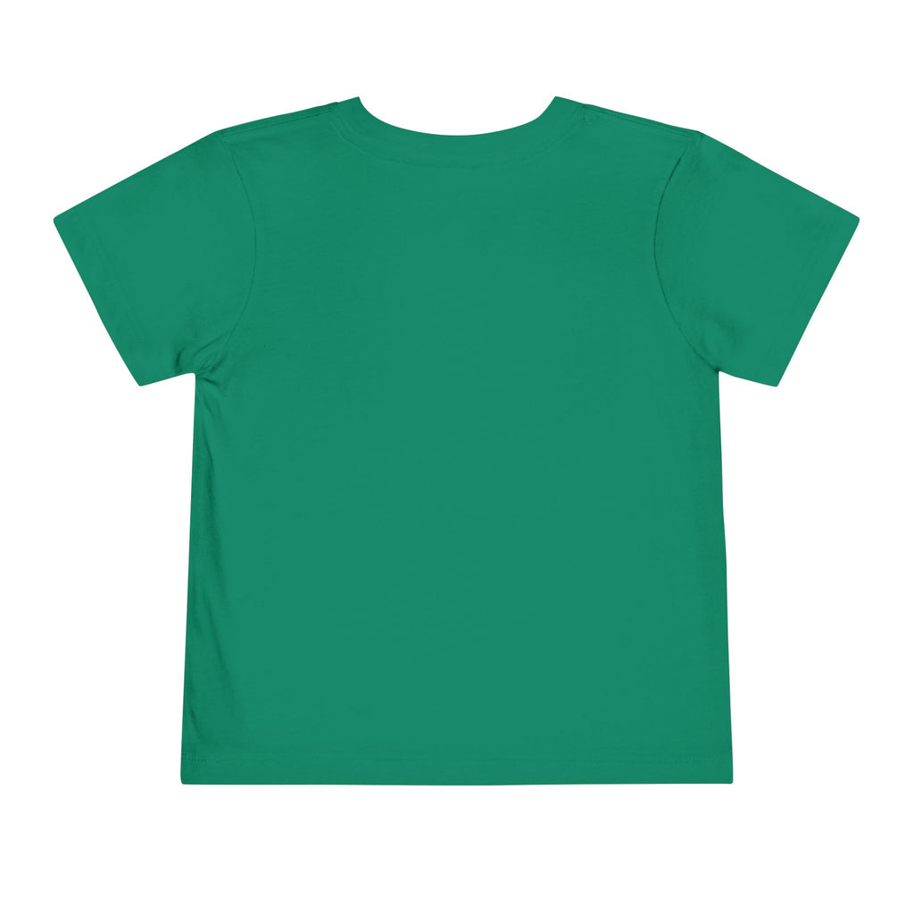 Brazilian-American Crianças T-Shirt - Toucan Design on Amarelo - Celebrate Brazilian Roots Toddler Short Sleeve Tee