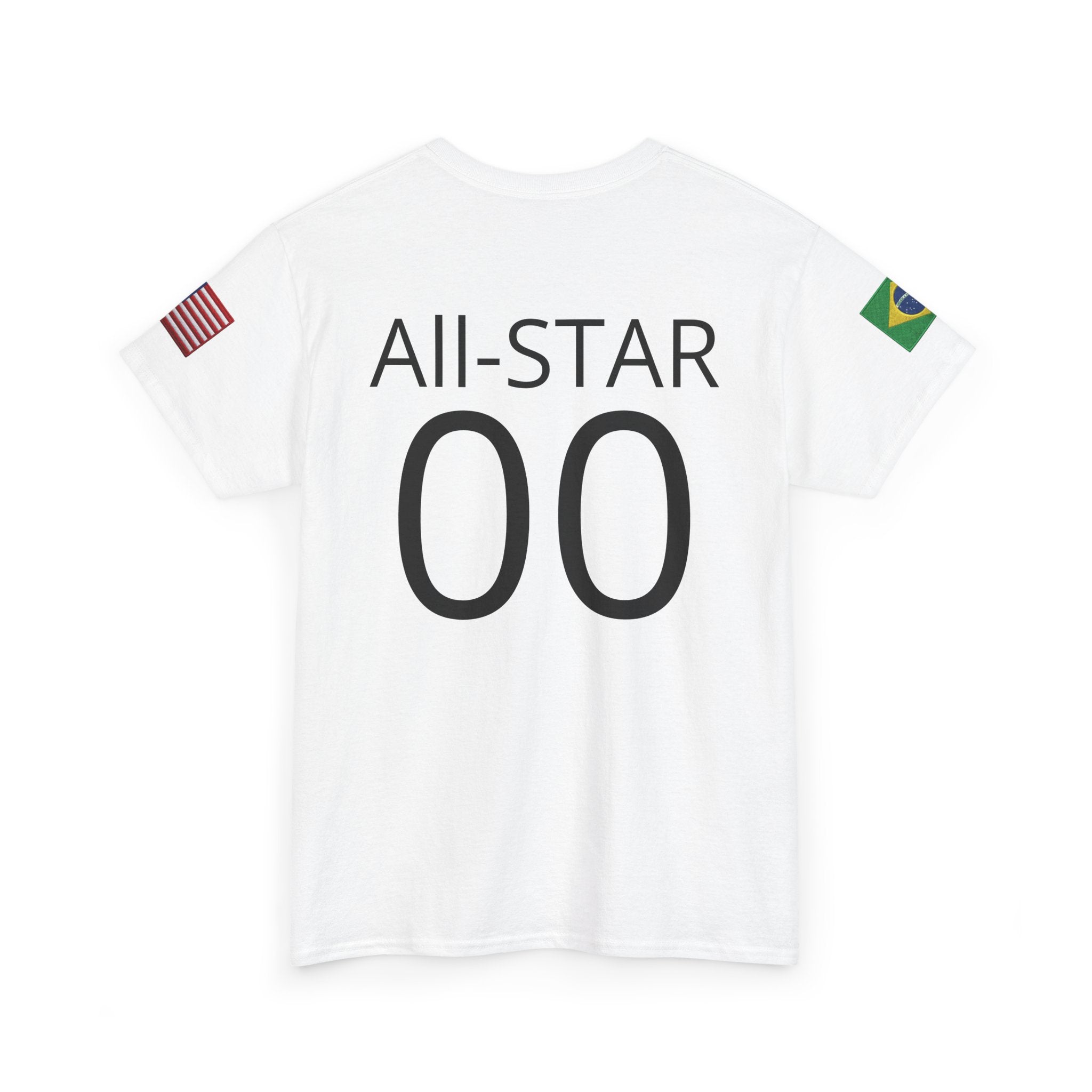 Personalized Soccer Birthday Tee All Star Capybara Kicking Ball with Custom Name