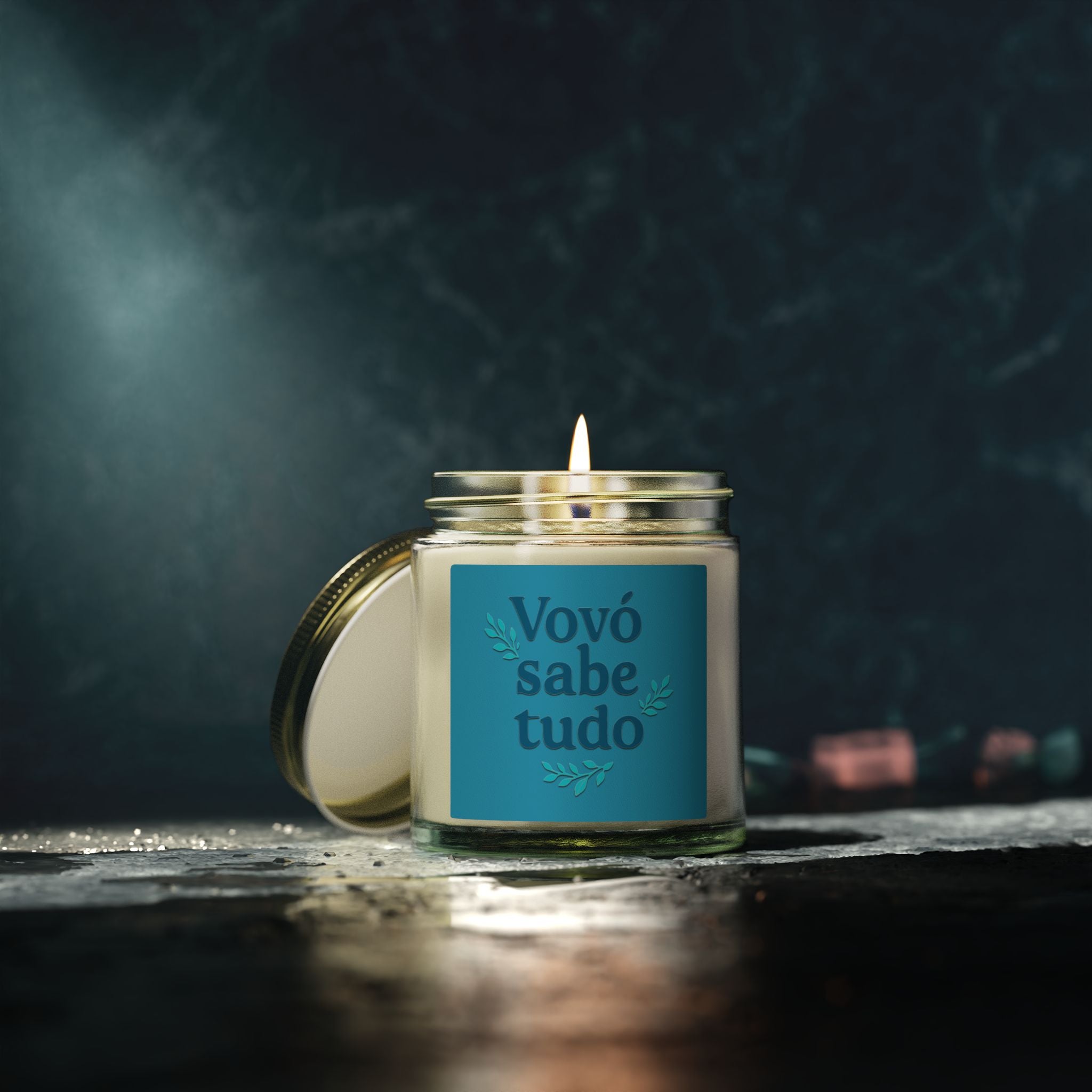 Vovó sabe tudo Candle | Coconut Apricot Wax 4oz