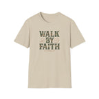 Caminha Pela Fé Camiseta | Walk By Faith T-Shirt Christian Tee