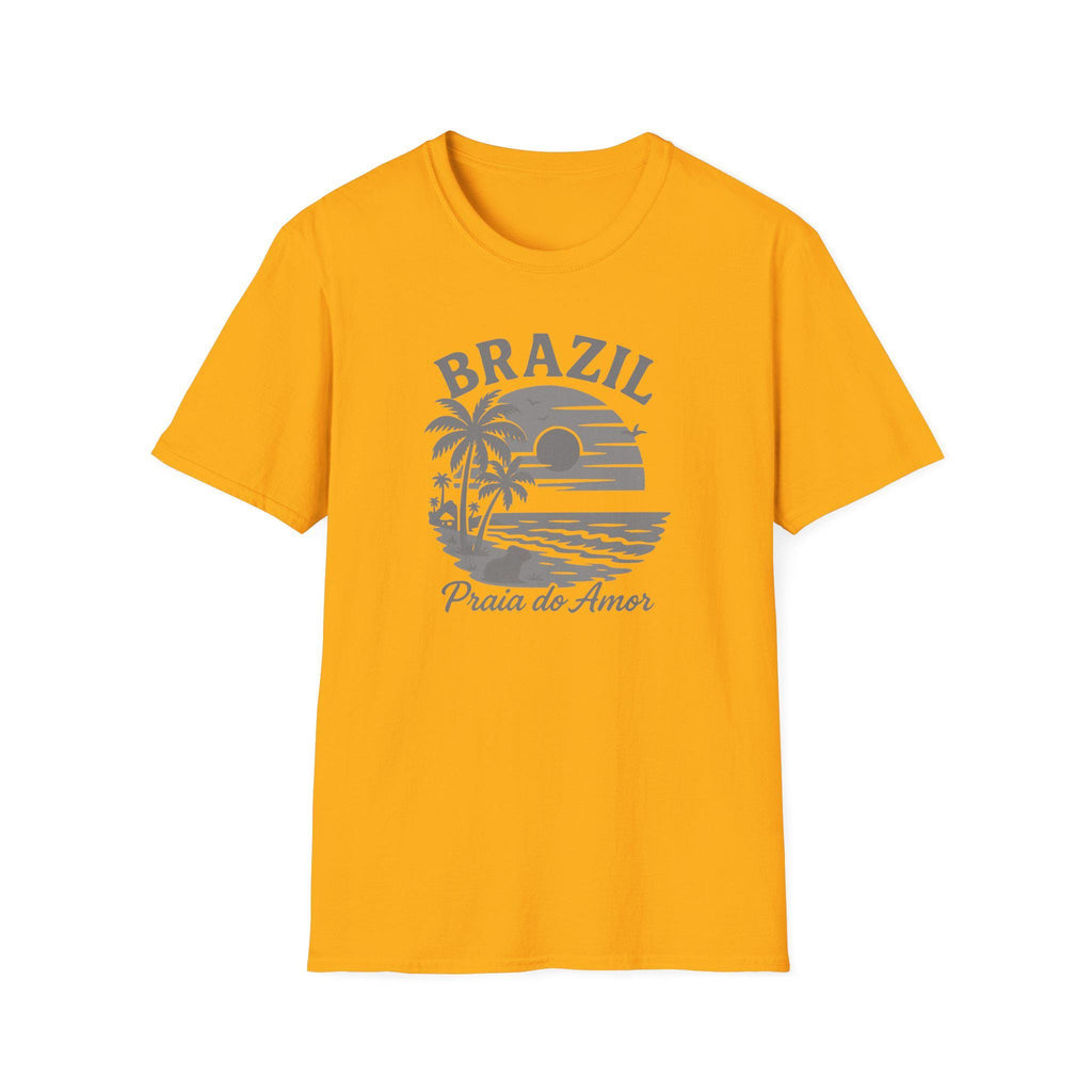 Tropical beach tee styled
