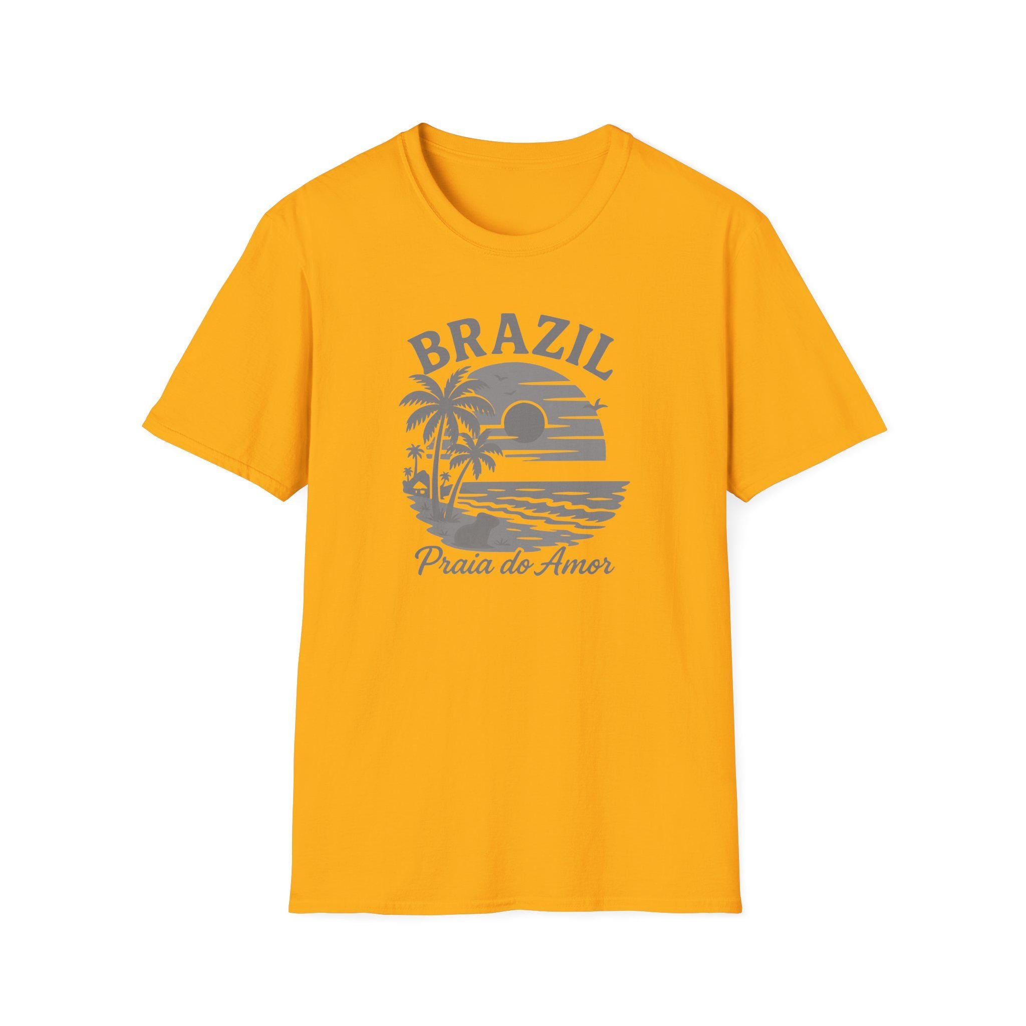 Tropical beach tee styled