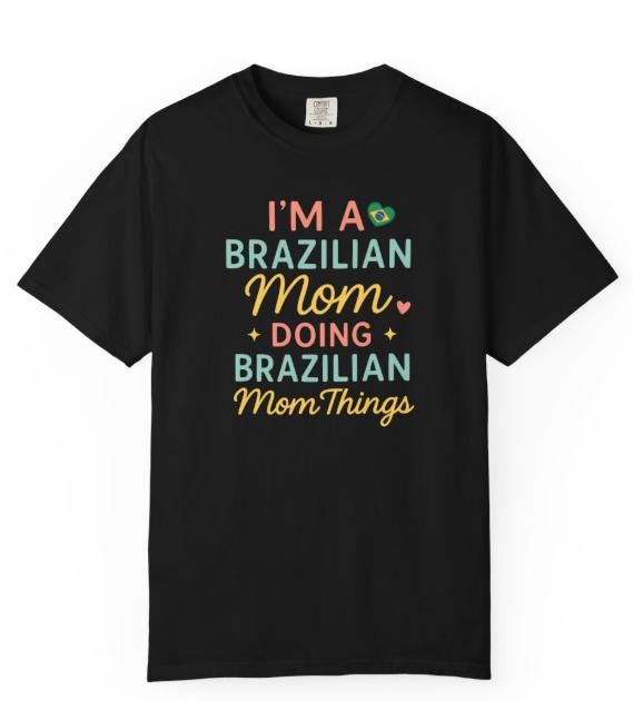 Brazilian Mom tee scene