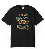 Brazilian Mom tee scene