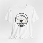 Capybara Club Logo T-Shirt | Cute Capybara Graphic Tee