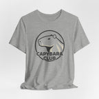Capybara Club Logo T-Shirt | Cute Capybara Graphic Tee