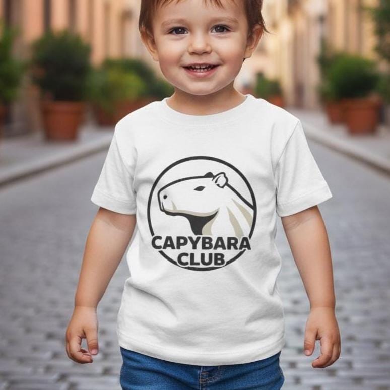 Capybara Club kids tee - 1