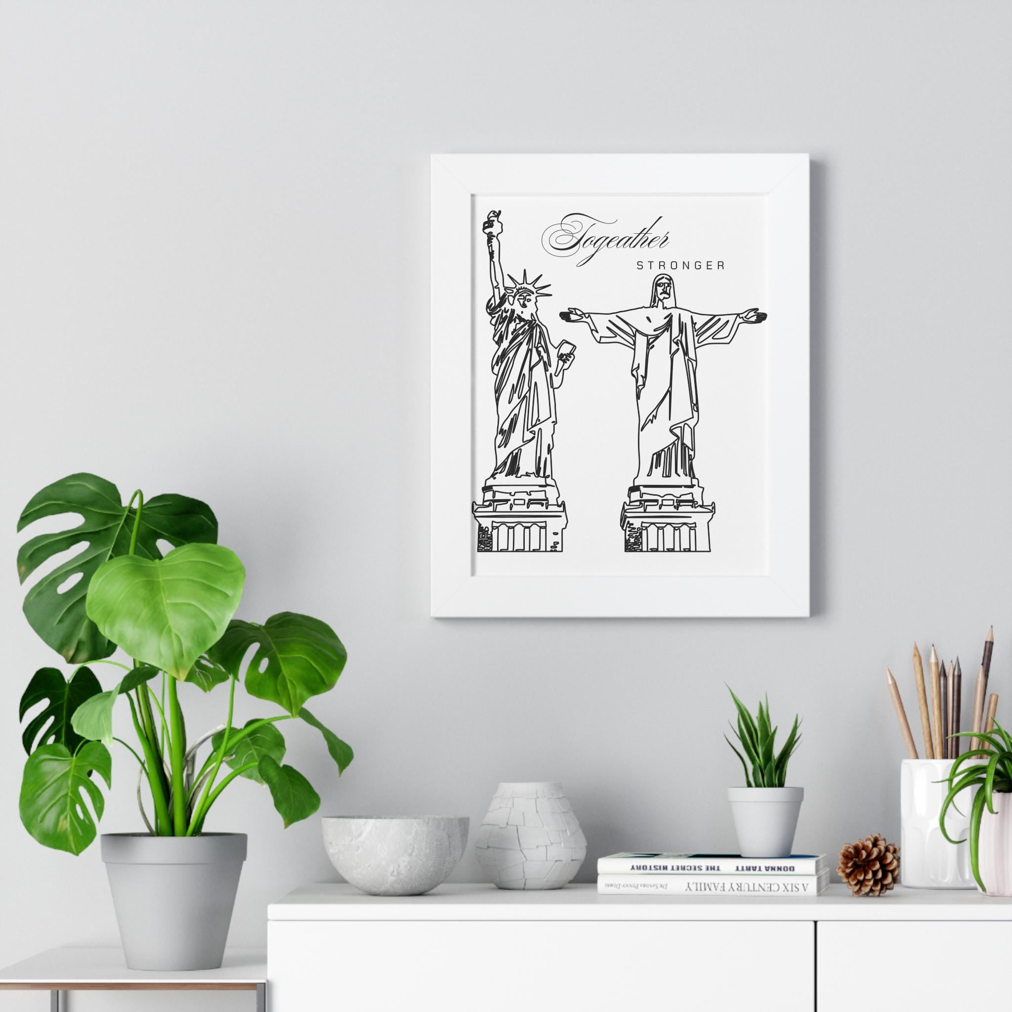 Wedding Brazil Couple Framed Art - lifestyle 5