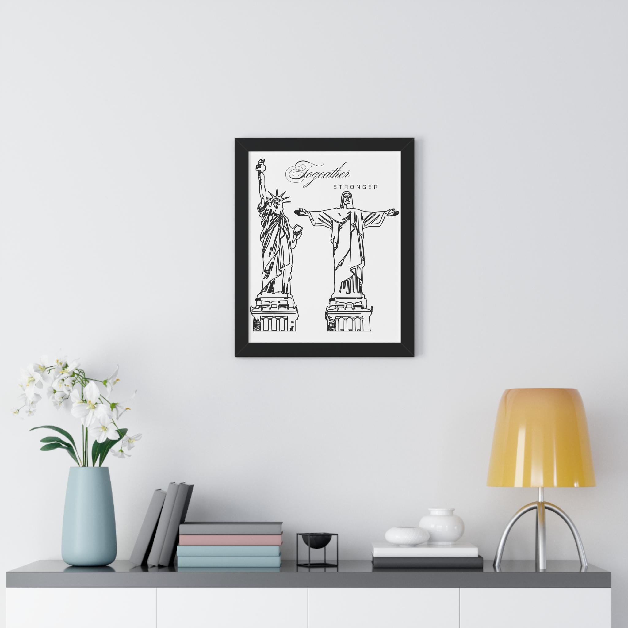 Wedding Brazil Couple Framed Art - lifestyle 7