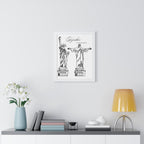 Wedding Brazil Couple Framed Art - lifestyle 8