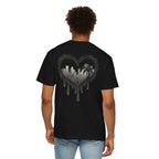 Dripping Heart Skyline tee lifestyle