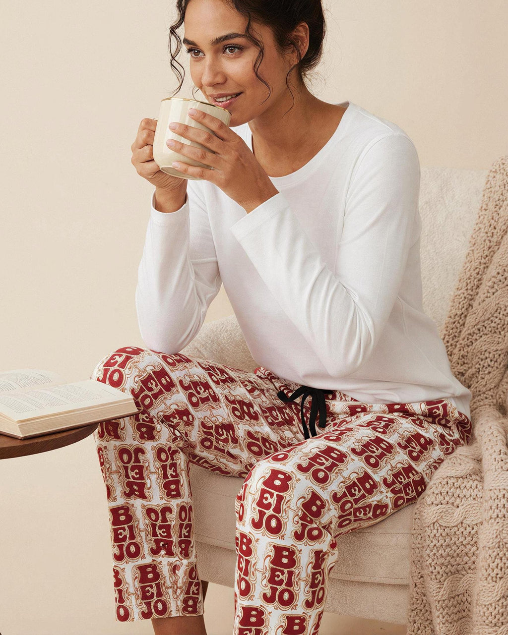 Beijo Pajama Pants Brazilian Lounge Pants Women's Sleep Bottoms
