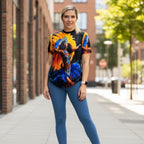 Samba dancer tee detail
