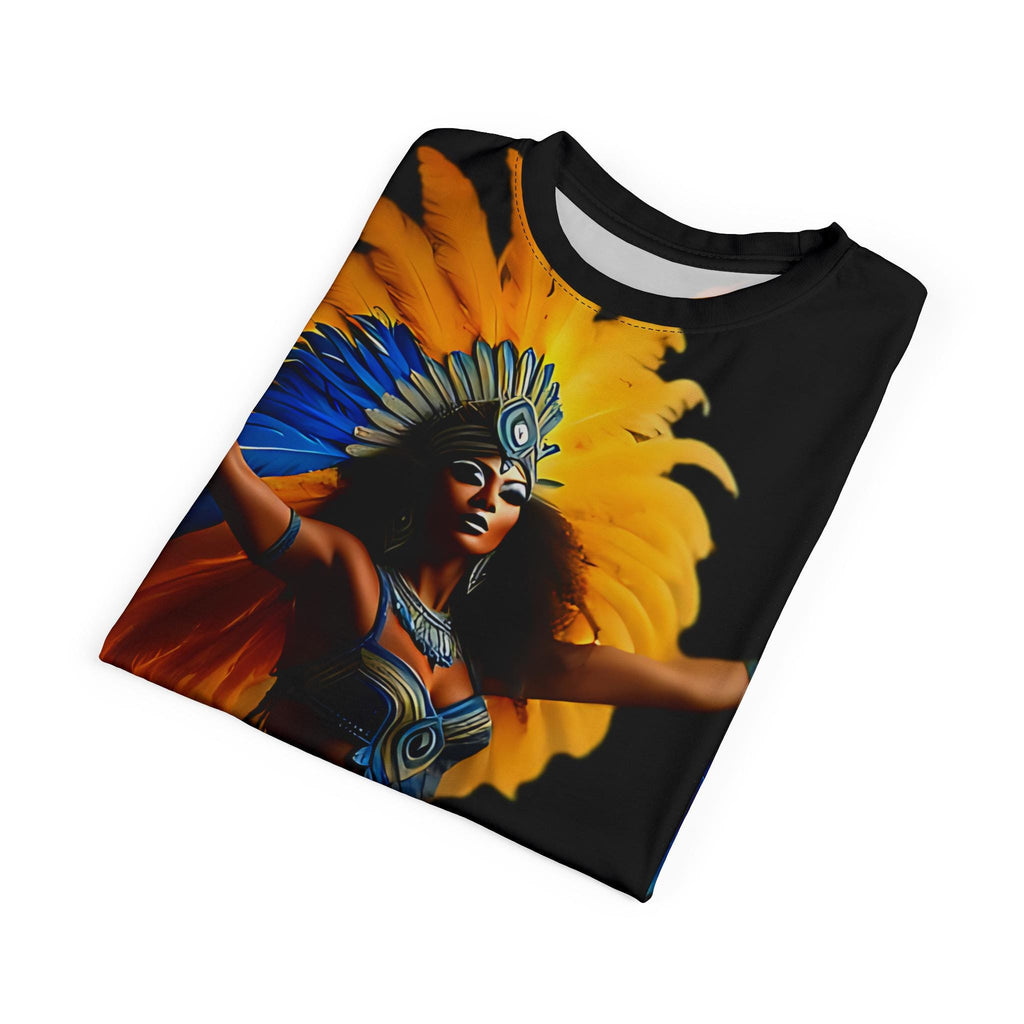 Samba dancer tee close