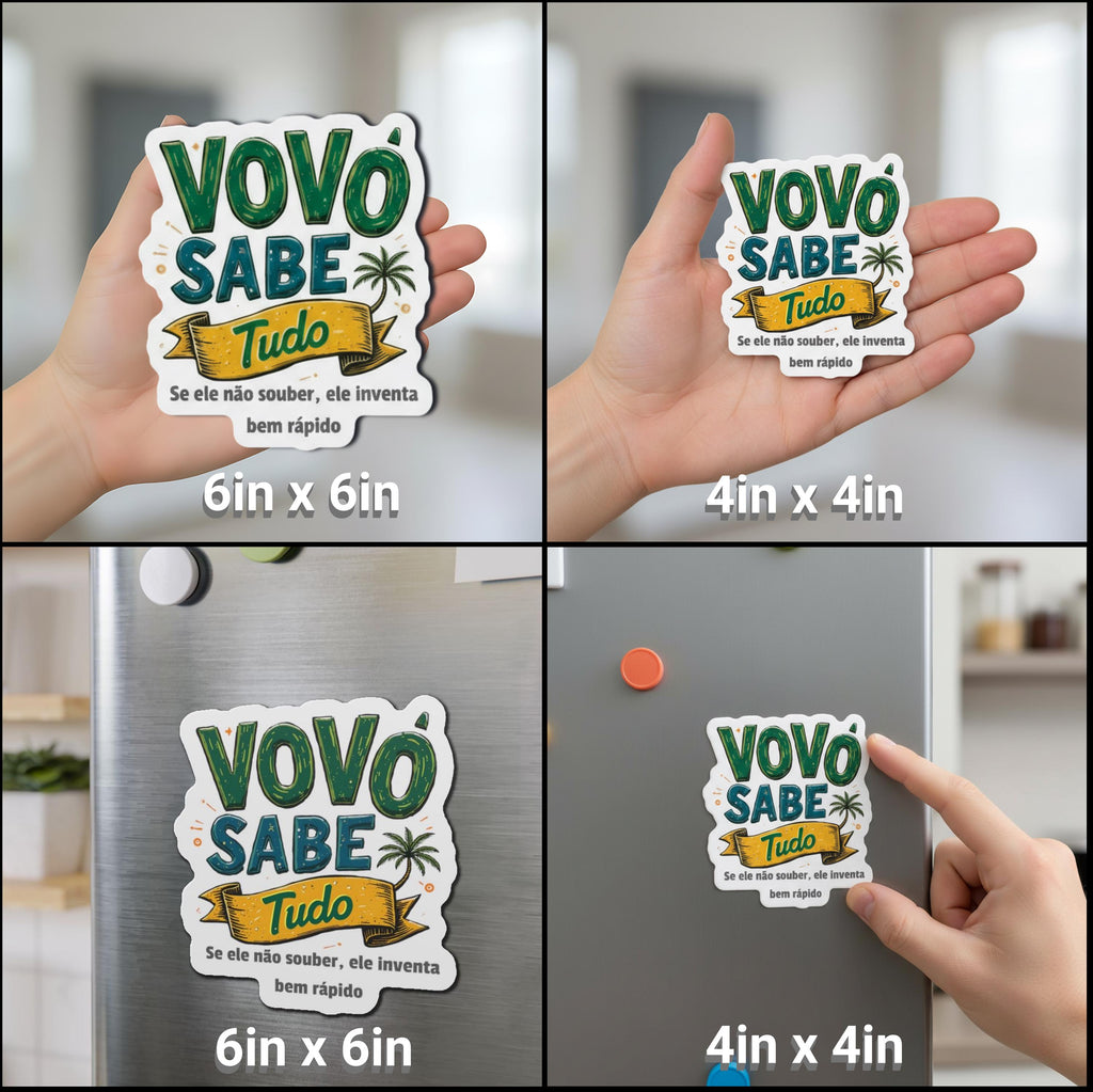 Vovô Sabe Tudo magnet - 3