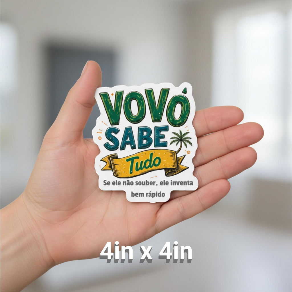 Vovô Sabe Tudo magnet - 4