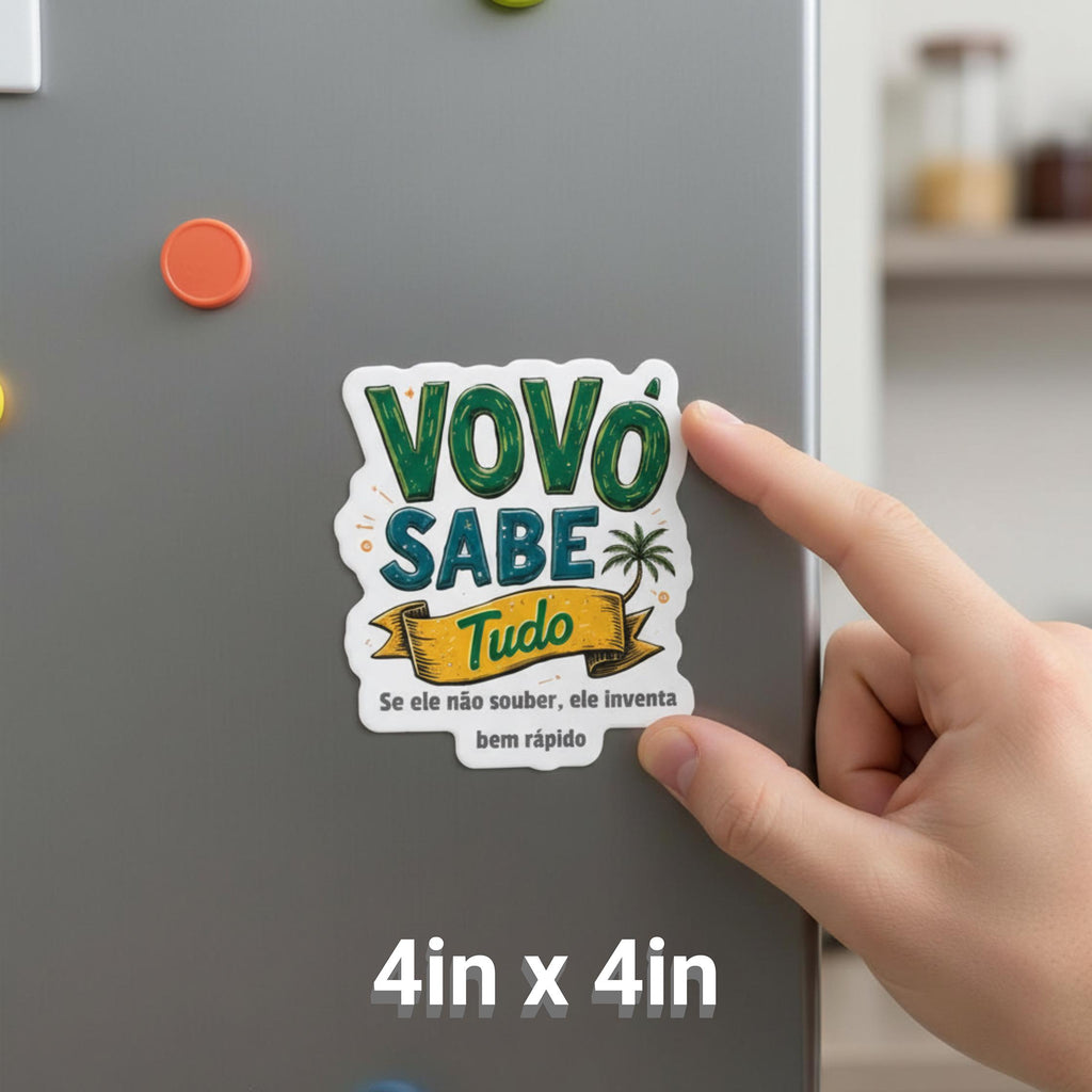 Vovô Sabe Tudo magnet - 5
