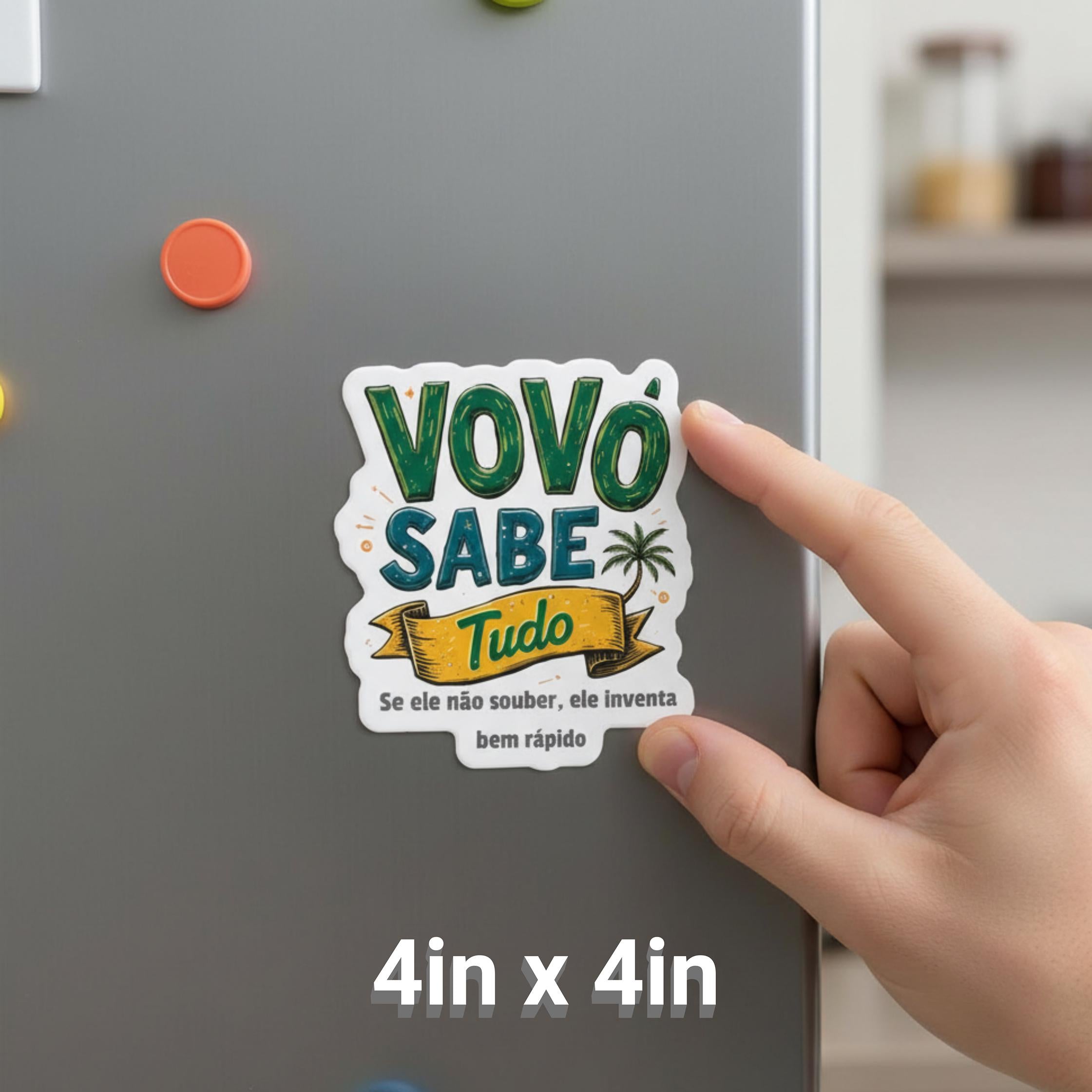 Vovô Sabe Tudo magnet - 5