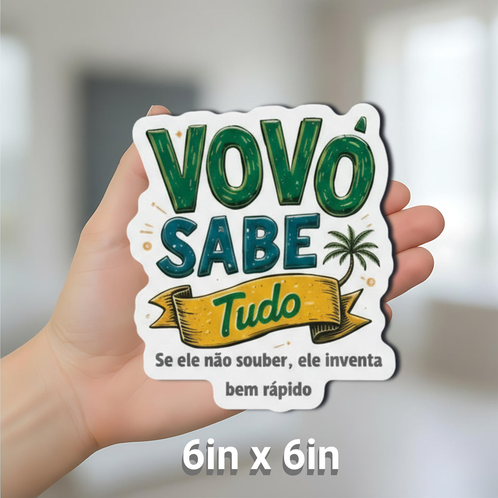 Vovô Sabe Tudo magnet - 6